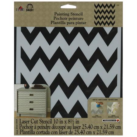 FOLKART Stencil Chevron / Mollies New Zealand