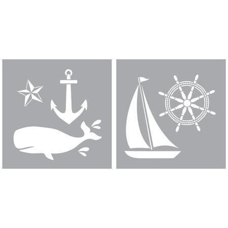 DECO ART Stencil Nautical / Mollies New Zealand
