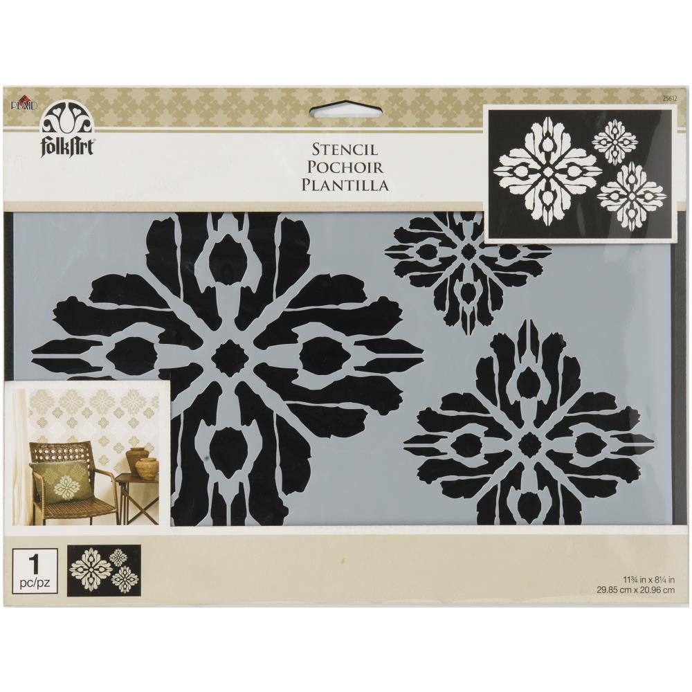 FOLKART Stencil Ikat / Mollies New Zealand