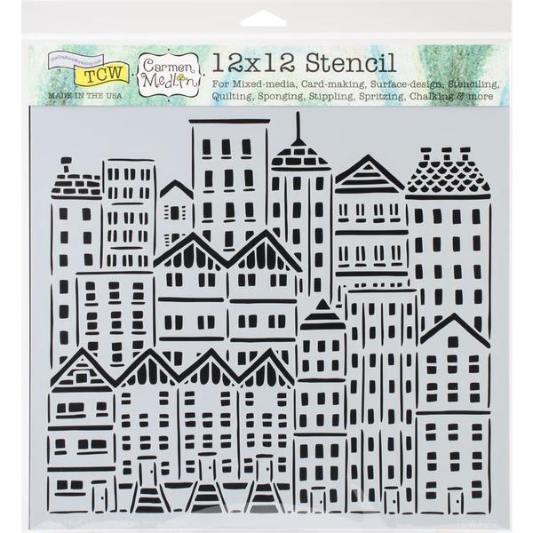 TCW Stencil City Buildings / Mollies New Zealand