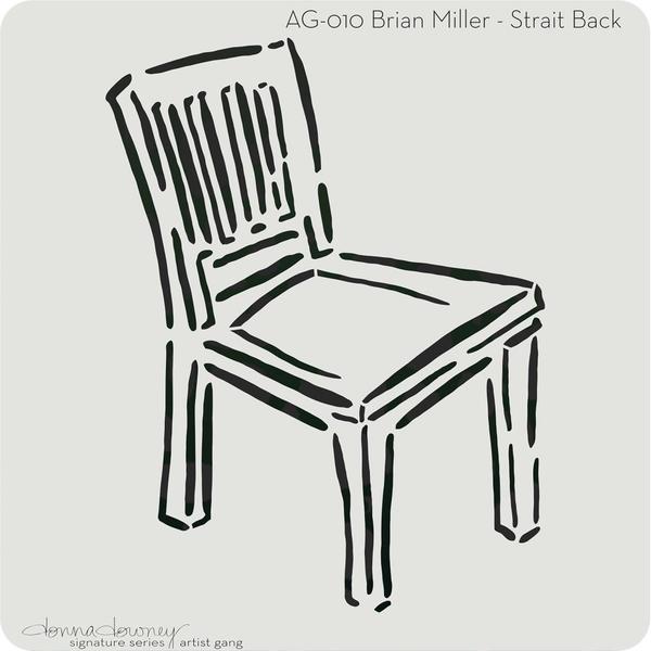 DONNA DOWNEY Stencil Strait Back / Mollies New Zealand