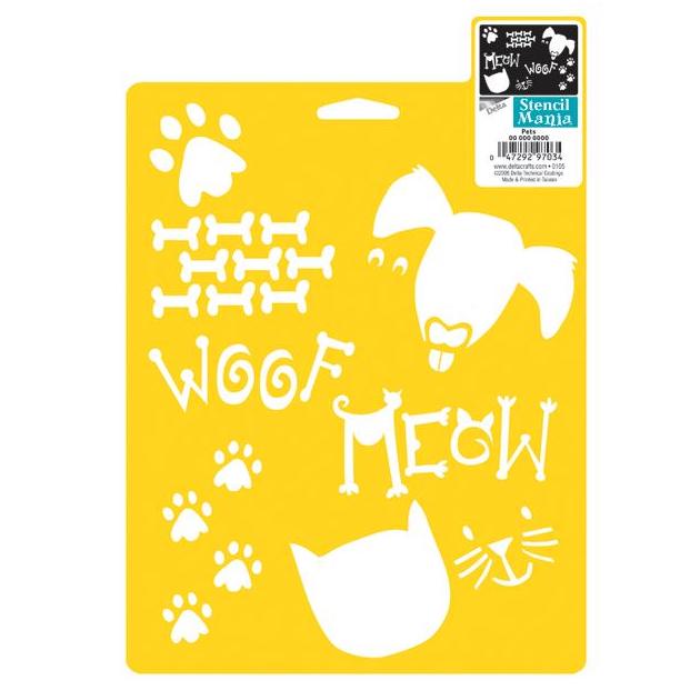 STENCIL MANIA Pets / Mollies New Zealand
