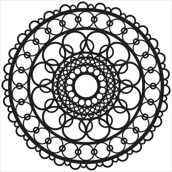 TCW Stencil Mini Ring Doily / Mollies New Zealand