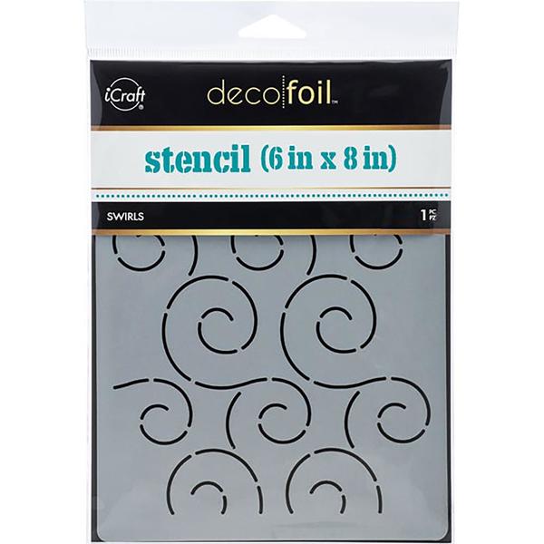 ICRAFT Stencil Swirls / Mollies New Zealand
