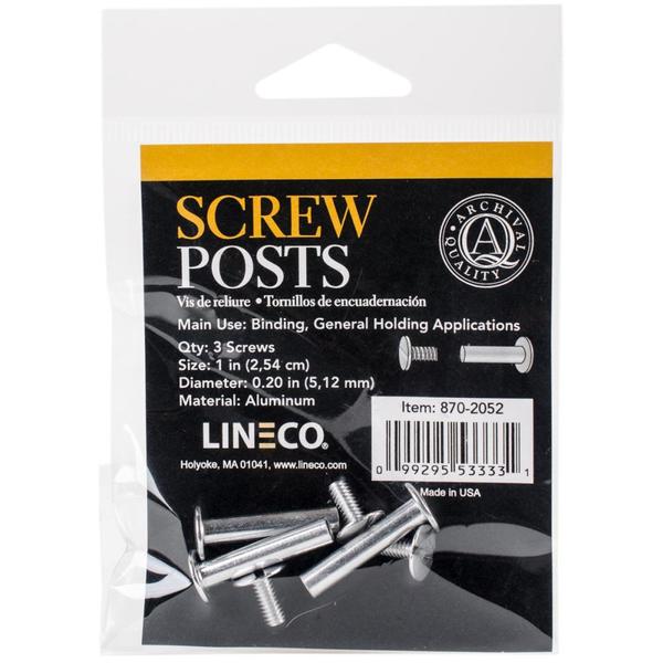 LINECO Bookbinding Screw Posts / Mollies New Zealand
