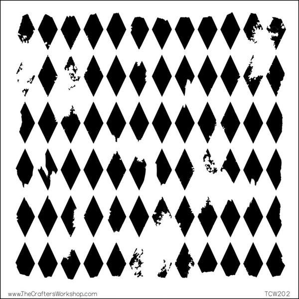 TCW Stencil Harlequin / Mollies New Zealand