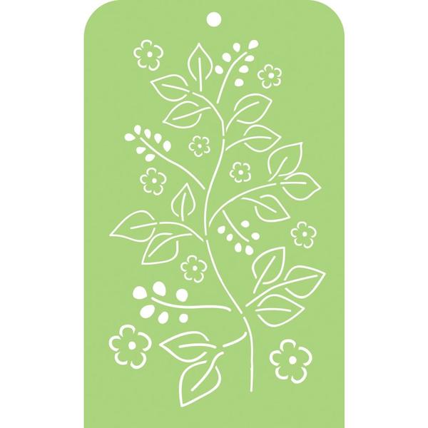 KAISERCRAFT Stencil Leaves / Mollies New Zealand