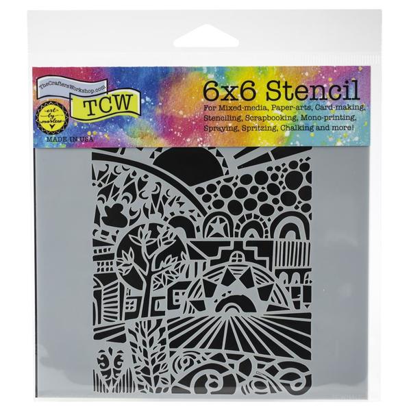 TCW Stencil Sun Valley / Mollies New Zealand