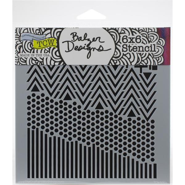 TCW Stencil Shape Landscape / Mollies New Zealand