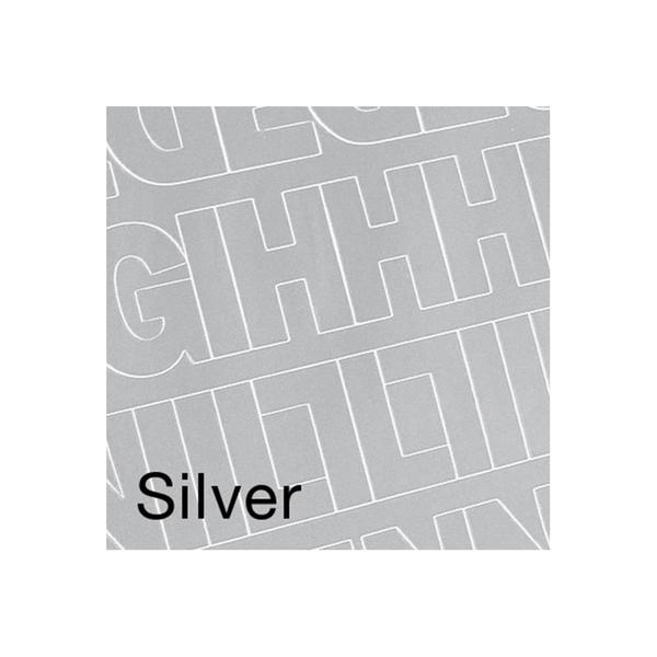 DURO SILVER Permanent Adhesive Vinyl Set / Mollies New Zealand