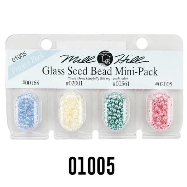 MILL HILL Glass Seed Beads Mini Packs Pack 01005 / Mollies New Zealand
