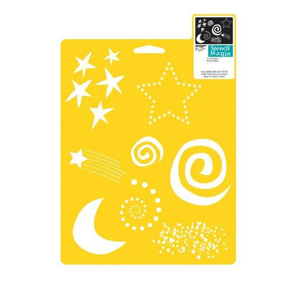 STENCIL MANIA Stencil Shapes / Mollies New Zealand