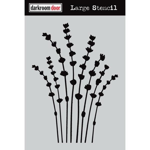 DARKROOM DOOR Stencil Lavender / Mollies New Zealand