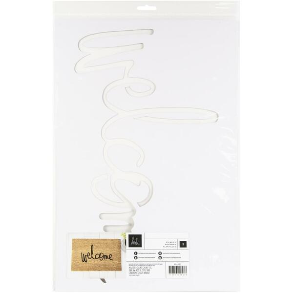 HEIDI SWAPP Welcome Stencil / Mollies New Zealand