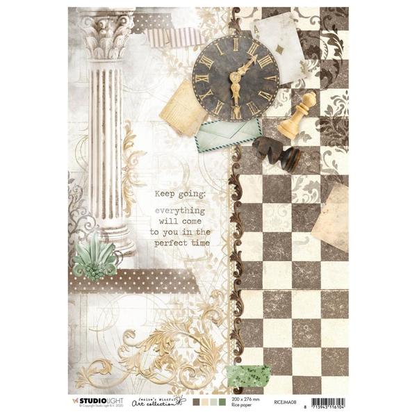 STUDIO LIGHT A4 Rice Paper NR.08 / Mollies New Zealand