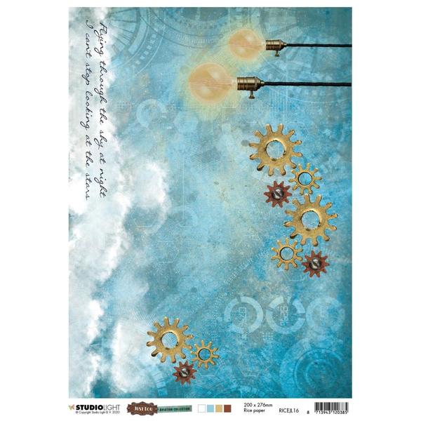 STUDIO LIGHT A4 Rice Paper NR. 16 / Mollies New Zealand