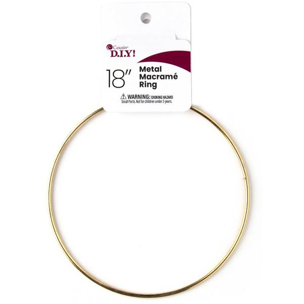 COUSIN Gold Colour Ring 45cm (18") / Mollies New Zealand