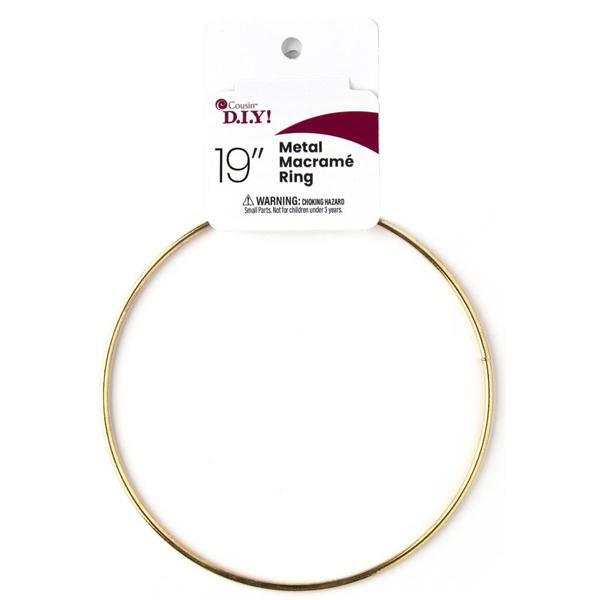 COUSIN Gold Colour Ring 48cm (19") / Mollies New Zealand