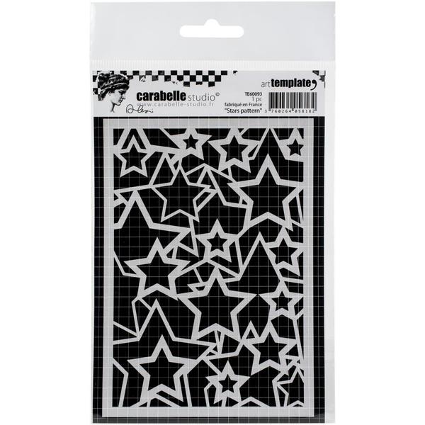CARABELLE STUDIO Stencil Stars Pattern / Mollies New Zealand