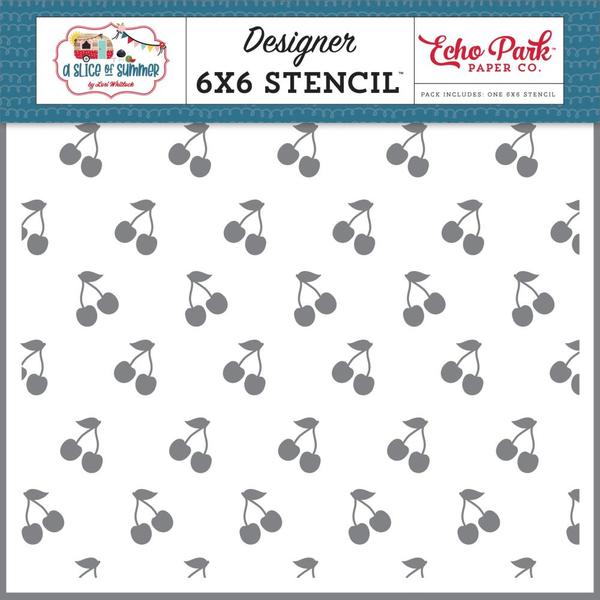 ECHO PARK Stencil Cherries / Mollies New Zealand