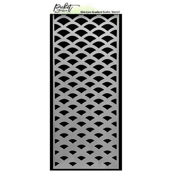 PICKET FENCE Stencil Slimline Gradient / Mollies New Zealand
