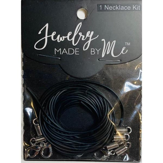 MADE BY ME Cord Necklace Kit Black | Mollies Make And Create NZ