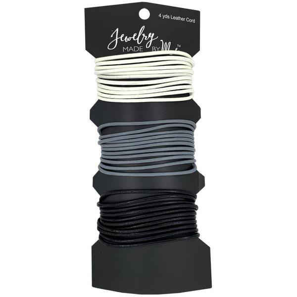 JEWELRY MADE BY ME Leather Thonging 2mm 3.6m Assorted / Mollies New Zealand