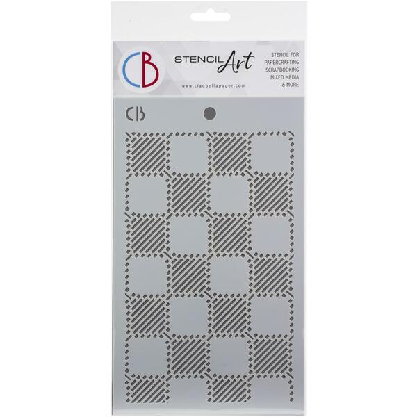 CIAO BELLA Stencil Wool Fabric / Mollies New Zealand