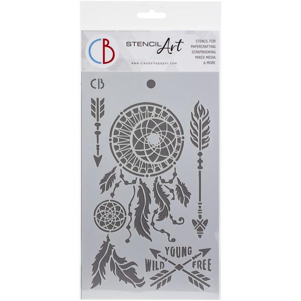 CIAO BELLA Stencil Dreamcatcher / Mollies New Zealand