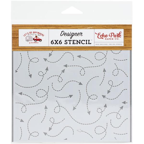 ECHO PARK Stencil Scenic Route / Mollies New Zealand