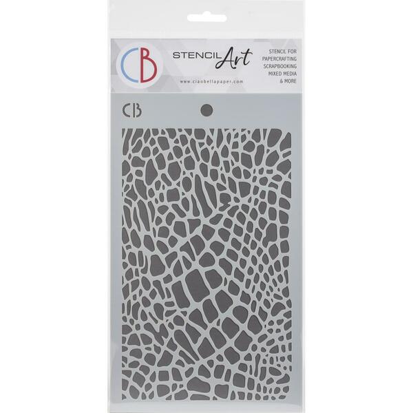 CIAO BELLA Stencil Crocodile / Mollies New Zealand