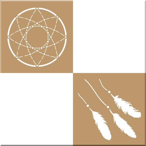 DECO ART Stencil Dream Catcher / Mollies New Zealand