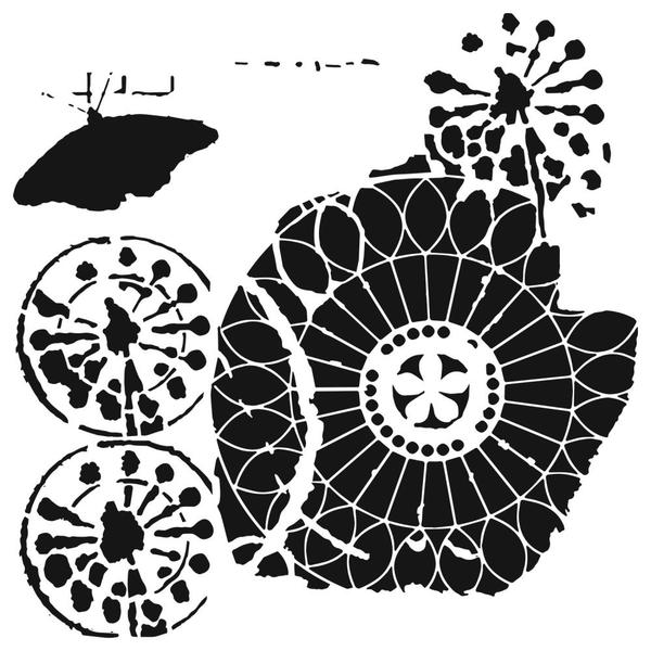 TCW Stencil Monarch Journal / Mollies New Zealand