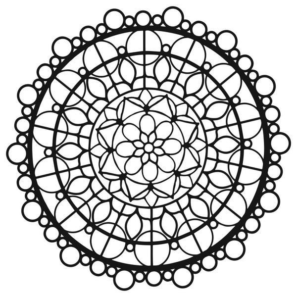 TCW Stencil Beaded Mandala / Mollies New Zealand