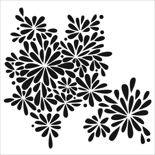 TCW Stencil Petal Splash / Mollies New Zealand