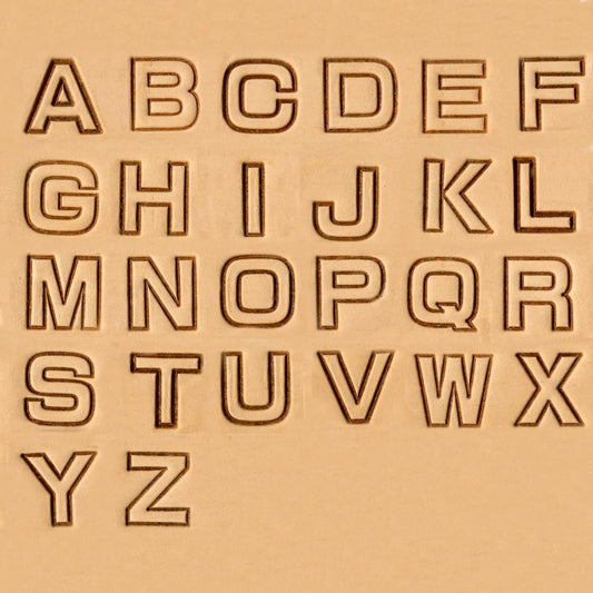 IVAN Block Alphabet Stamp Set | Mollies Make And Create NZ