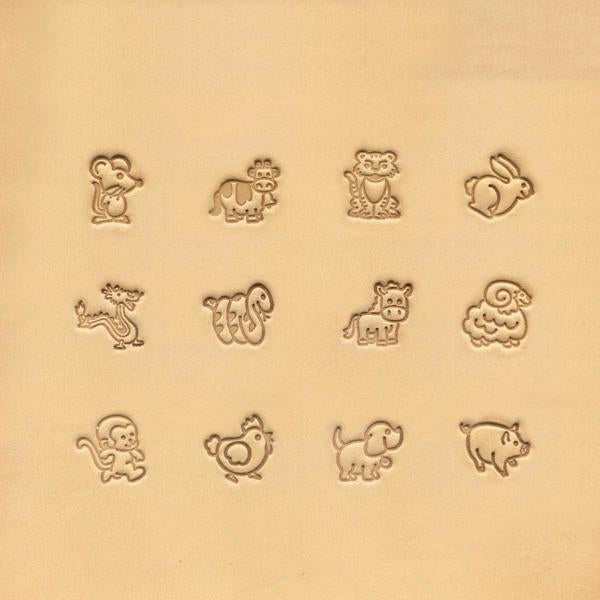 IVAN Cartoon Animal Stamp Set / Mollies New Zealand