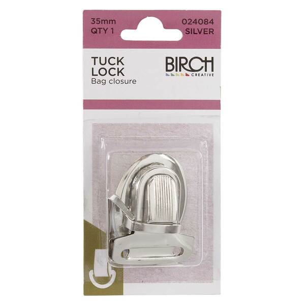 BIRCH Tuck Lock Bag Closure 35mm (1-3 8") / Mollies New Zealand