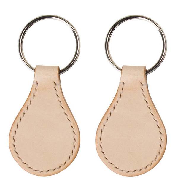 PROJECT KIT Oliver Leather Round Key Chains 2PK / Mollies New Zealand
