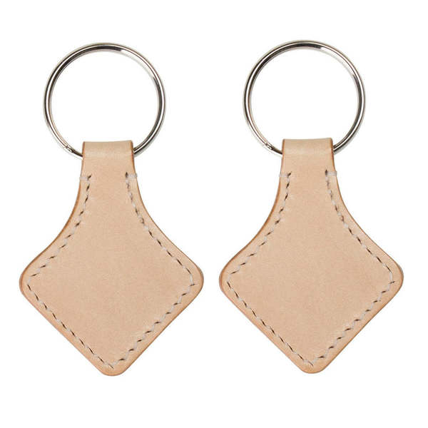 PROJECT KIT Eli Leather Key Chain 2PK / Mollies New Zealand