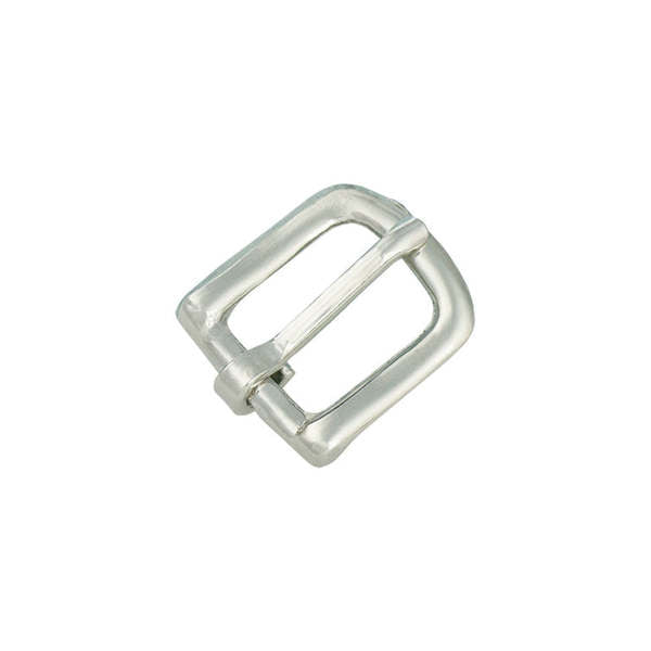 IVAN Bridle End Bar Buckle Nickel Plate 15mm (5 8") / Mollies New Zealand