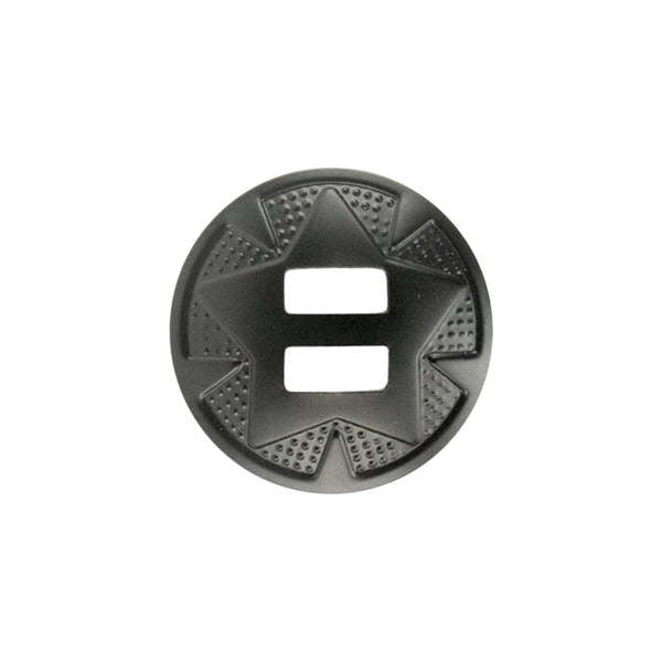 IVAN Star Black Concho 6PK Matt Black 32mm (1-1 4") / Mollies New Zealand