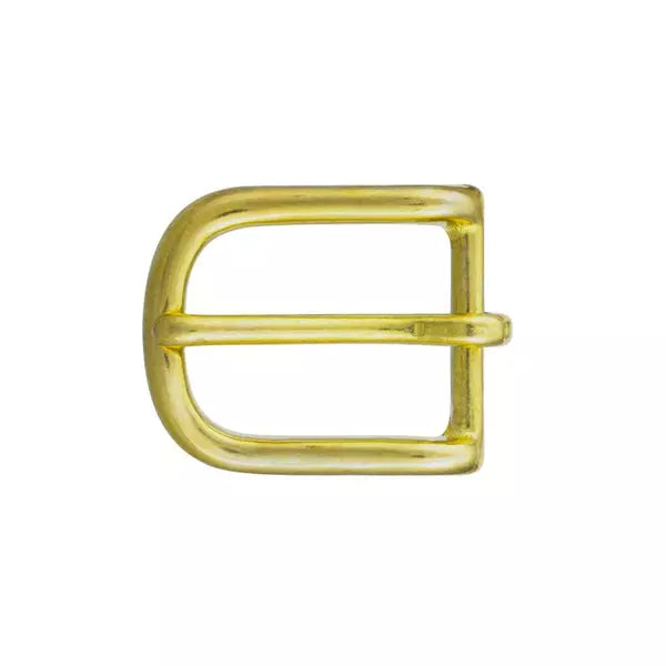IVAN Bridle End Bar Buckle Solid Brass 25mm (1") / Mollies New Zealand