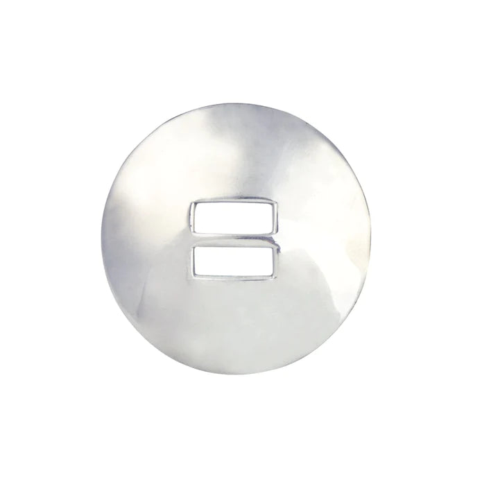 IVAN Smooth Stainless Steel Concho Stainless Steel 39mm (1-1 2") / Mollies New Zealand