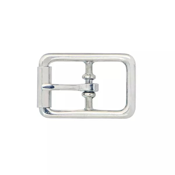 IVAN Center Bar Roller Buckle Nickel Plate 20mm (3 4") / Mollies New Zealand