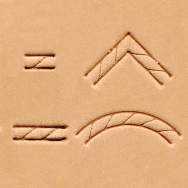 IVAN Rope Border Stamp Set Large / Mollies New Zealand