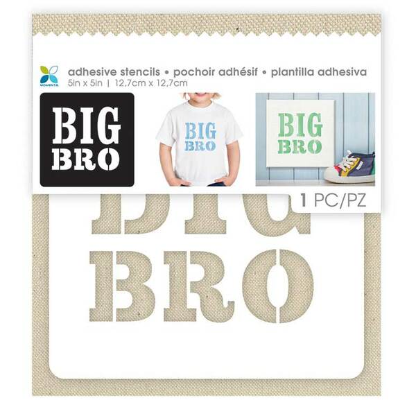 MOMENTA Adhesive Stencil Big Bro / Mollies New Zealand