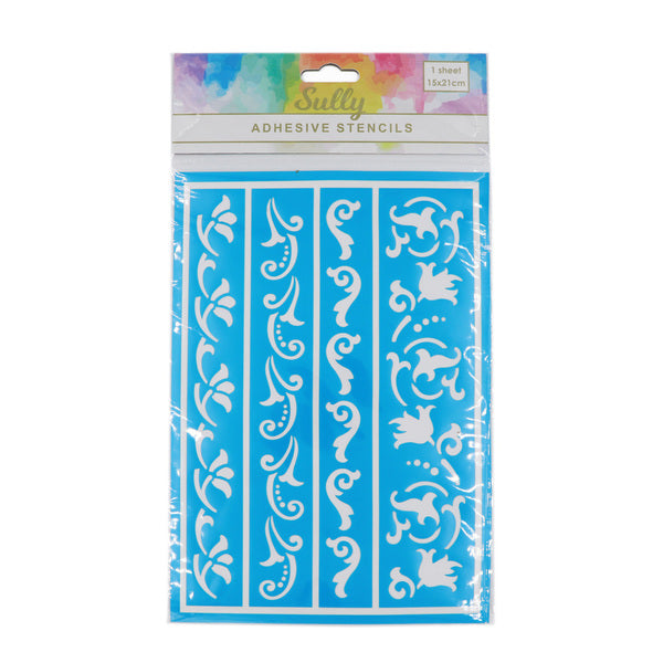 SULLY Stencil Adhesive Borders / Mollies New Zealand