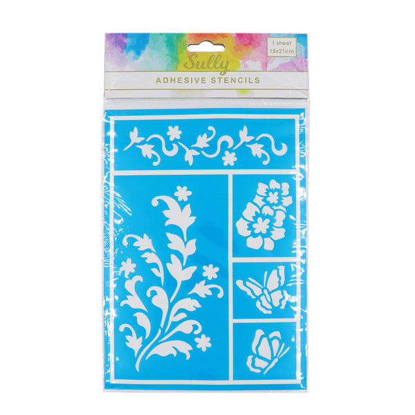 SULLY Stencil Adhesive Butterflies / Mollies New Zealand