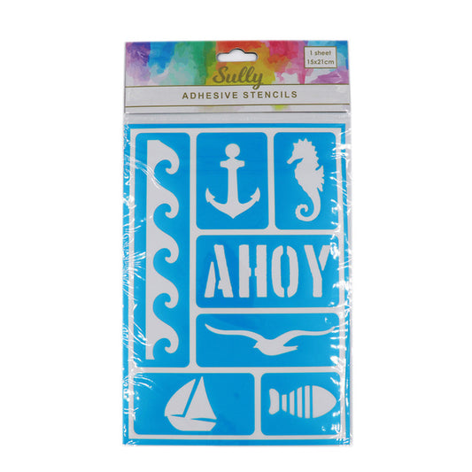 SULLY Stencil Adhesive Ahoy | Mollies Make And Create NZ